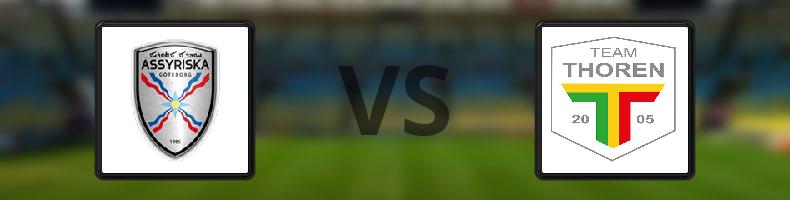 Assyriska - Team TG FF odds, speltips, resultat i Division 1
