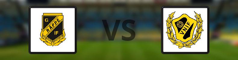 Räppe GOIF - Växjö Norra IF odds, speltips, resultat i Division 2