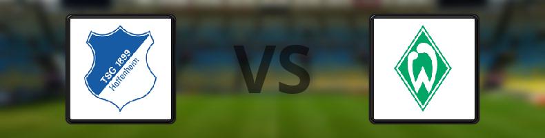 Hoffenheim - Werder Bremen odds, speltips, resultat i Bundesliga