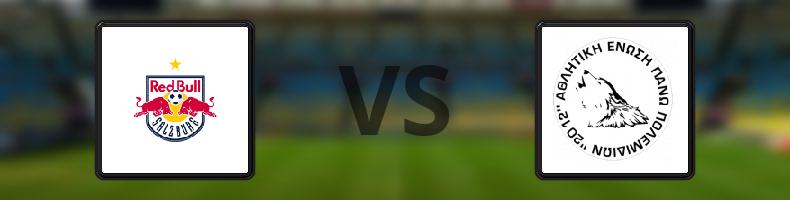 Red Bull Salzburg - AEP Paphos odds, speltips, resultat i Europa League