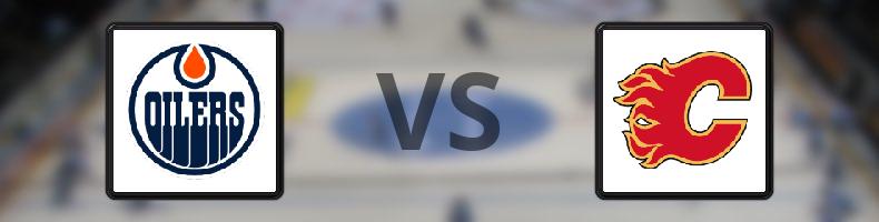 Edmonton Oilers - Calgary Flames odds, speltips, resultat i NHL