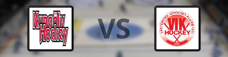 Kungälvs IK - Västerviks IK odds, speltips, resultat i HockeyEttan