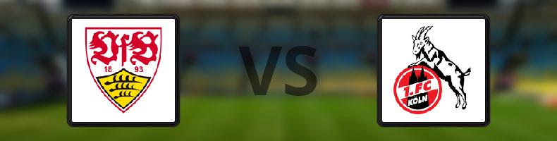 Stuttgart - FC Köln odds, speltips, resultat i Bundesliga