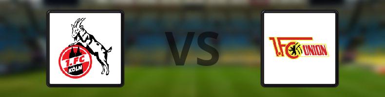 FC Köln - Union Berlin odds, speltips, resultat i Tyska cupen