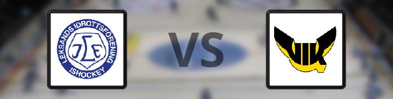 Leksand - Västerås odds, speltips, resultat i HockeyAllsvenskan