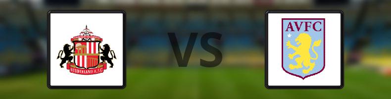 Sunderland - Aston Villa odds, speltips, resultat i Premier League