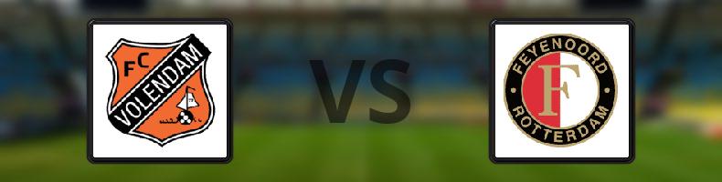 Volendam - Feyenoord odds, speltips, resultat i Eredivisie