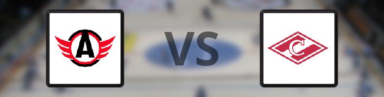 Avtomobilist Yekaterinburg - Spartak Moskva odds, speltips, resultat i KHL