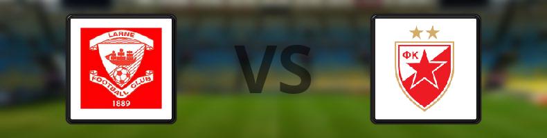 Larne - Röda Stjärnan odds, speltips, resultat i Champions League