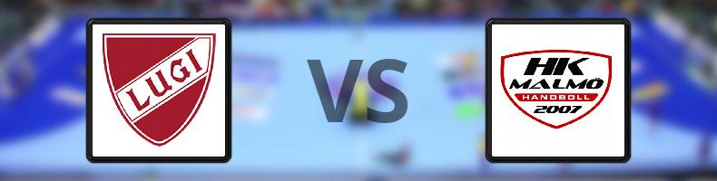 Lugi - Malmö odds, speltips, resultat i Handbollsligan herrar