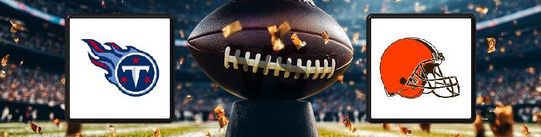 Tennessee Titans - Cleveland Browns odds, speltips, resultat i NFL