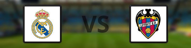 Real Madrid - Levante odds, speltips, resultat i La Liga