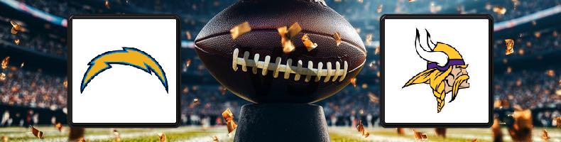Los Angeles Chargers - Minnesota Vikings odds, speltips, resultat i NFL