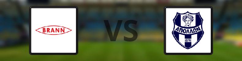 Brann - Apollon Smirnis odds, speltips, resultat i Conference League