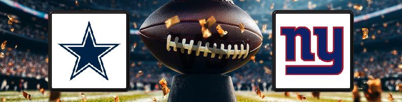 Dallas Cowboys - New York Giants odds, speltips, resultat i NFL