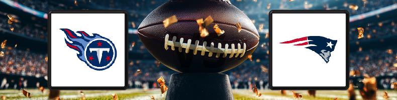 Tennessee Titans - New England Patriots odds, speltips, resultat i NFL