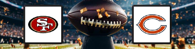 San Francisco 49ers - Chicago Bears odds, speltips, resultat i NFL