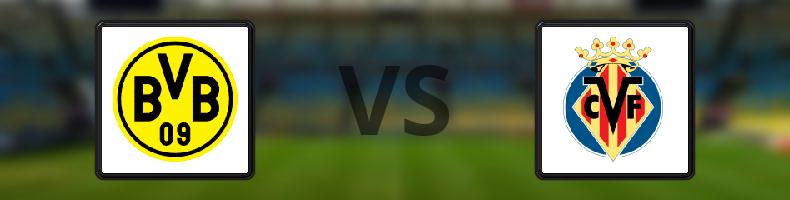 Borussia Dortmund - Villarreal odds, speltips, resultat i Champions League