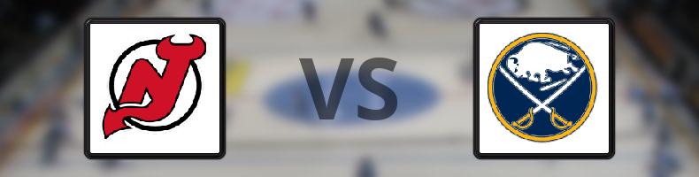 New Jersey Devils - Buffalo Sabres odds, speltips, resultat i NHL