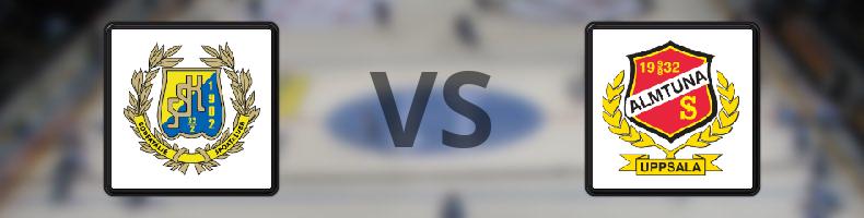 Södertälje - Almtuna odds, speltips, resultat i HockeyAllsvenskan