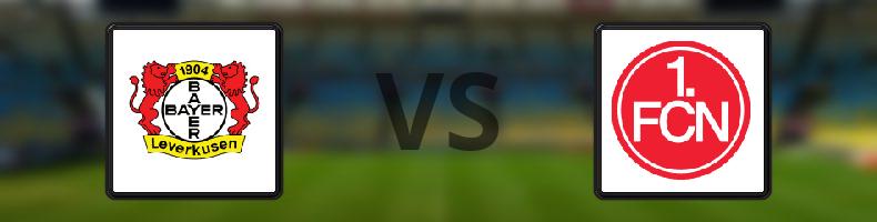Bayer Leverkusen - 1. FC Nürnberg odds, speltips, resultat i Tyska cupen