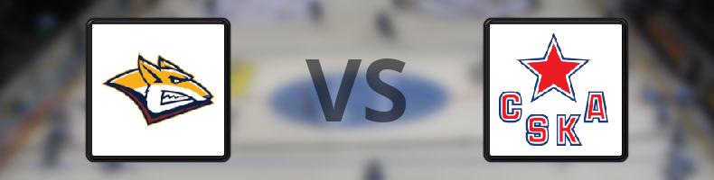 Magnitogorsk - CSKA Moskva odds, speltips, resultat i KHL