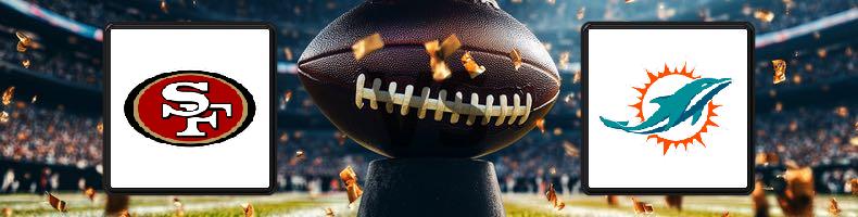 San Francisco 49ers - Miami Dolphins odds, speltips, resultat i NFL