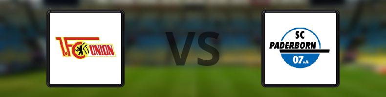 Union Berlin - SC Paderborn 07 odds, speltips, resultat i Bundesliga