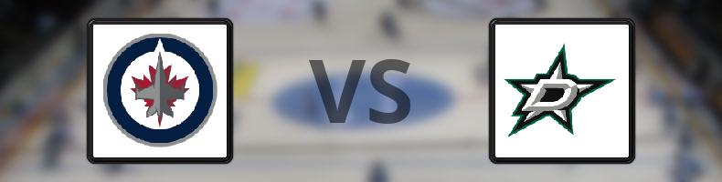 Winnipeg Jets - Dallas Stars odds, speltips, resultat i NHL