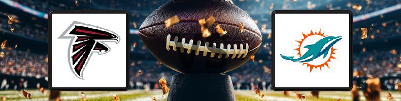 Atlanta Falcons - Miami Dolphins odds, speltips, resultat i NFL