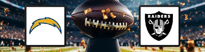 Los Angeles Chargers - Oakland Raiders odds, speltips, resultat i NFL