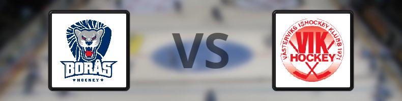 Borås - Västerviks IK odds, speltips, resultat i HockeyEttan