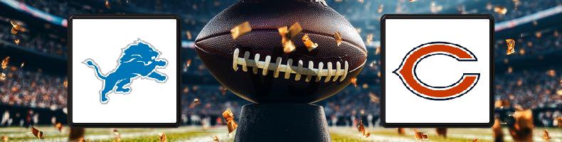 Detroit Lions - Chicago Bears odds, speltips, resultat i NFL