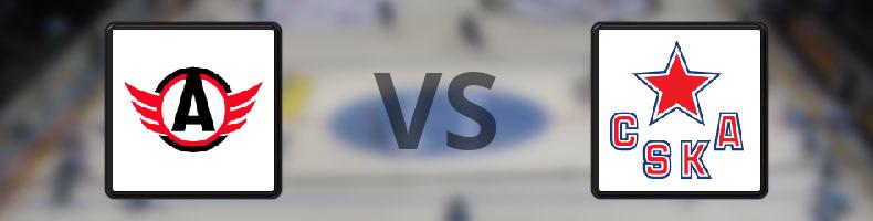 Avtomobilist Yekaterinburg - CSKA Moskva odds, speltips, resultat i KHL