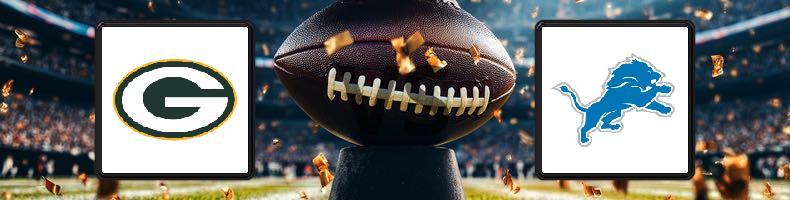 Green Bay Packers - Detroit Lions odds, speltips, resultat i NFL