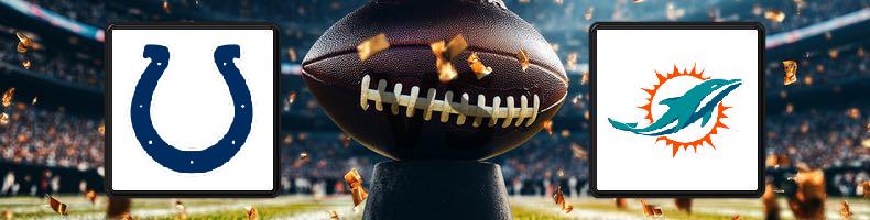 Indianapolis Colts - Miami Dolphins odds, speltips, resultat i NFL