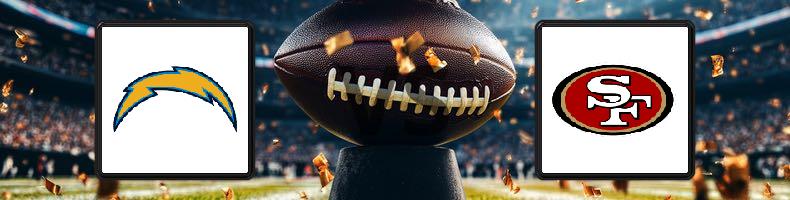 Los Angeles Chargers - San Francisco 49ers odds, speltips, resultat i NFL