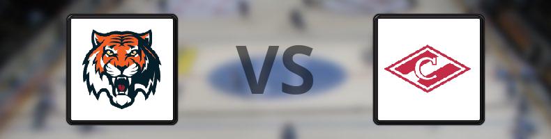 Amur Chabarovsk - Spartak Moskva odds, speltips, resultat i KHL