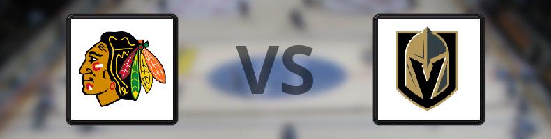 Chicago Blackhawks - Vegas Golden Knights odds, speltips, resultat i NHL