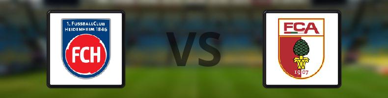 FC Heidenheim - FC Augsburg odds, speltips, resultat i Bundesliga
