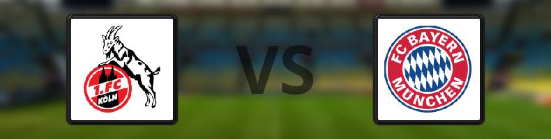 FC Köln - Bayern München odds, speltips, resultat i Bundesliga