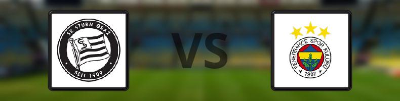 Sturm Graz - Fenerbahçe odds, speltips, resultat i Champions League