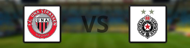 UNA Strassen - Partizan Belgrad odds, speltips, resultat i Conference League