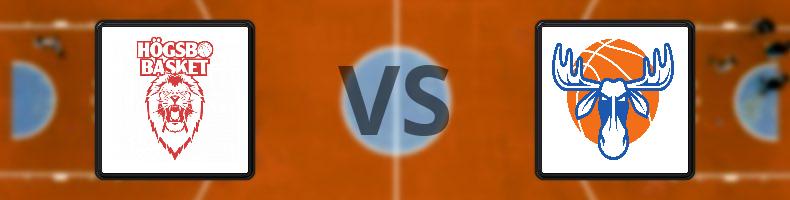 Högsbo - Jämtland Basket odds, speltips, resultat i Basketligan herrar