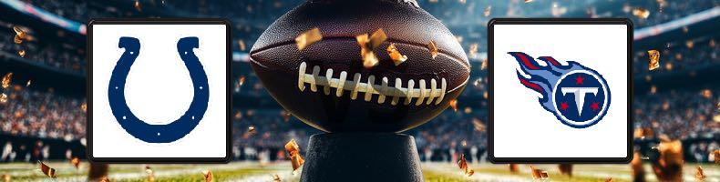 Indianapolis Colts - Tennessee Titans odds, speltips, resultat i NFL