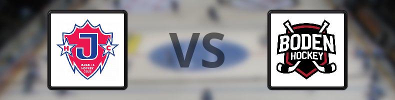 Järfälla HC - Bodens HF odds, speltips, resultat i HockeyEttan