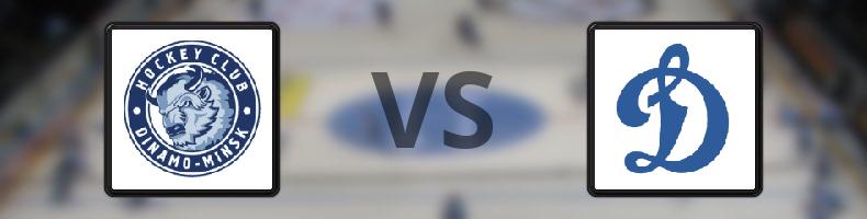 Dinamo Minsk - Dynamo Moskva odds, speltips, resultat i KHL