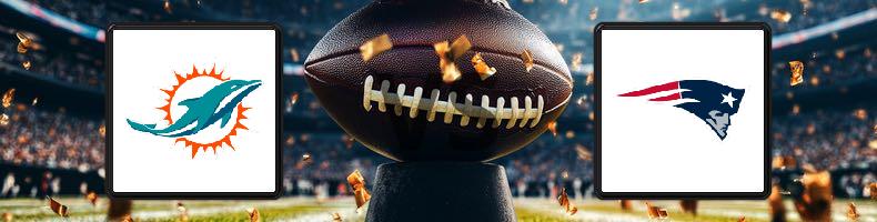 Miami Dolphins - New England Patriots odds, speltips, resultat i NFL