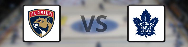 Florida Panthers - Toronto Maple Leafs odds, speltips, resultat i NHL