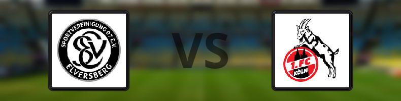 SV Elversberg - FC Köln odds, speltips, resultat i Bundesliga